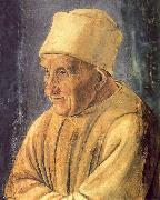 Filippino Lippi Portrait of an Old Man Spain oil painting reproduction